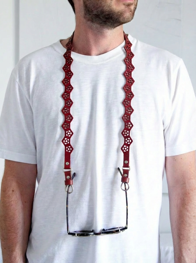 بند عینک چرمی با طراحی متفاوت