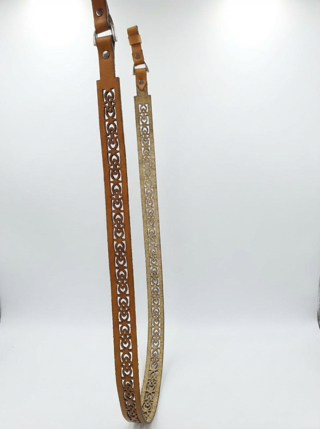 پترن هندسی بند عینک چرمی بندینو