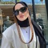بند عینک مردانه زنانه چرم با طراحی خاص-بسیار جذاب