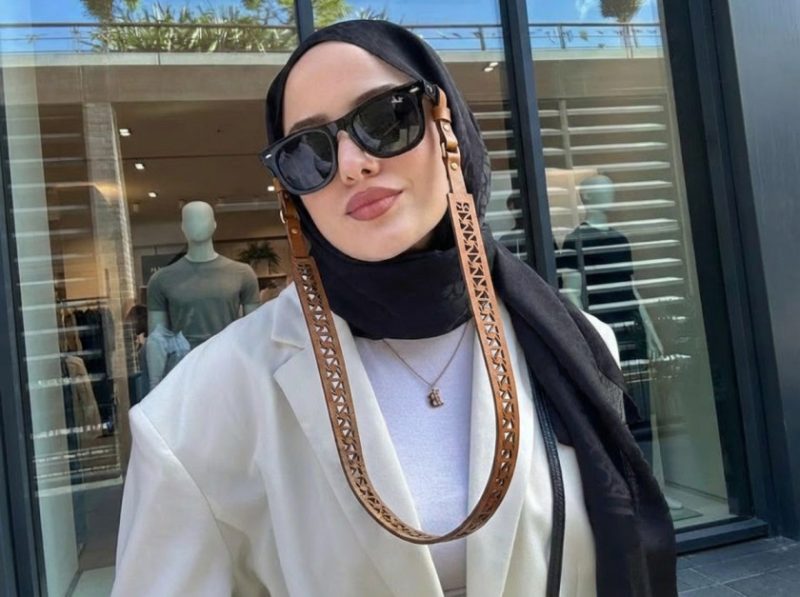 بند عینک مردانه زنانه چرم با طراحی خاص-بسیار جذاب