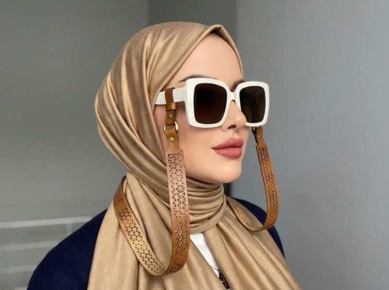بند عینک مردانه زنانه چرم با طراحی خاص-بسیار جذاب