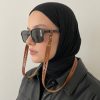 بند عینک شیک زنانه مردانه چرم با طراحی خاص